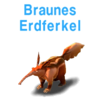 Braunes Erdferkel 